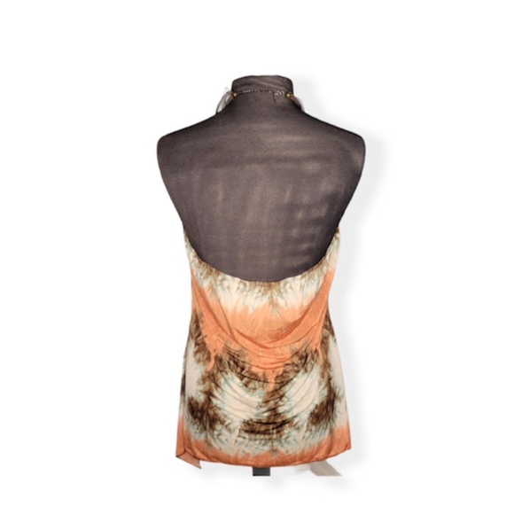 Multi-color halter top - Picture 3 of 9